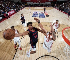 攻防两端都有输出！快船后场新星在能力上取得了不小的进步？